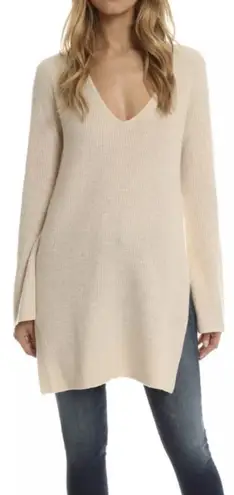 Helmut Lang wool and cashmere Tunic sweater in tusk (beige) size S small - Image 14
