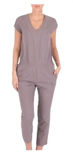 Indygena Esi women's small tan long pant jumpsuit