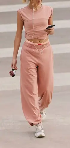 Free People Movement Hot Shot Crossover Set in Petal size L NWT