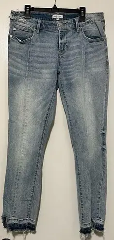 Dear John  distressed Erin slim straight jeans size 29