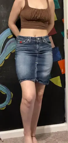 Bongo denim skirt