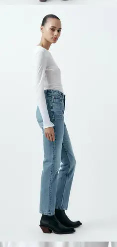 ZARA trf straight leg jeans