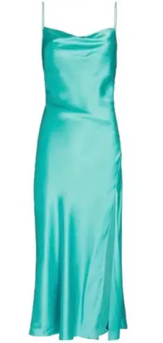 Intermix Rachael Silk Cowl Neck Slip