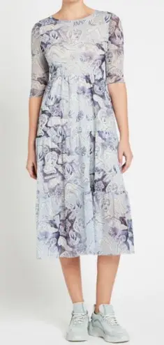 💕BAUM UND PFERDGARTEN💕 Jones Dress Mesh ~ Lilac Rose Tattoo Large Shift