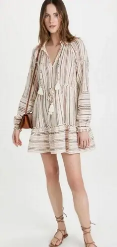 Veronica Beard 💕💕 Danica Metallic Dress ~ Natural Multi-Color XS NWT