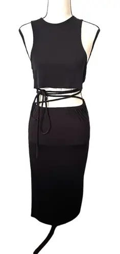 Danielle Bernstein Skirt Set with Waist Tie NWOT Sz XS