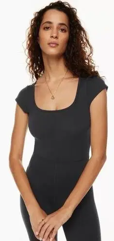 Wilfred NWT  Free Black Cap Sleeve Jumpsuit Womens Size 2XS