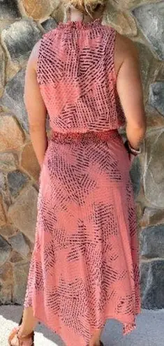 Allison Joy ππ Smocked Waist Halter Midi Dress M