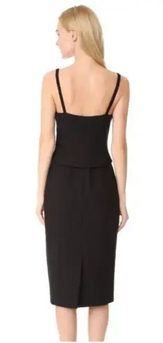 Cinq à Sept cinq a sept demia black knee length dress size 4 CL2