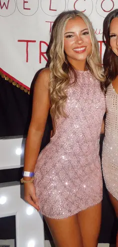 Edikted Mini Dress Open Back