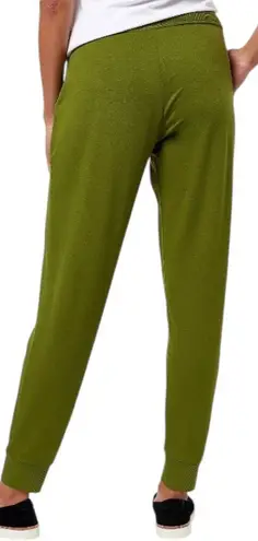 Susan Graver WEEKEND NWOT Jersey Knit Joggers Size XL Petite Sea Moss Green