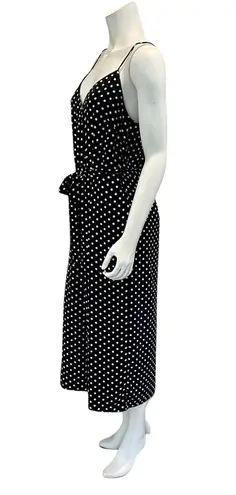 Miss Selfridge Polka Dot Wide Leg Cropped Jumper