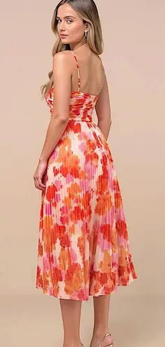 None Plus size Pink and Orange Dress size 22W