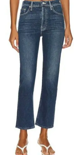 đź’•MOTHER SUPERIORđź’• The Tomcat Ankle Jeans ~ Cannonball Button Fly 30 NWT Blue
