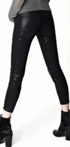 All saints Petrel Brodie Wax Coated Wet Jeans