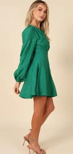 Petal and Pup Dime Puff Sleeve Cutout Dress Size M