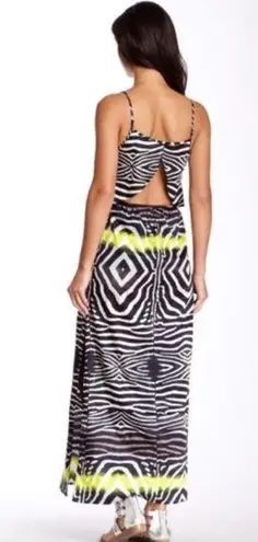 Line and Dot • Dress • Maxi • Zebra Print • Beads • Small