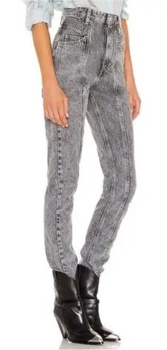 Isabel Marant NEW NWT  Etoile Hominy Jeans In Gray