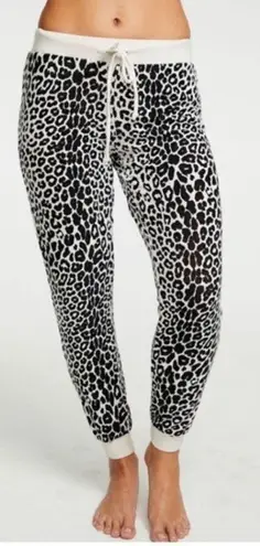 Chaser  Leopard Print Sweatpants C24 - Image 1