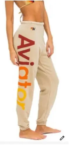 Aviator Nation Tee & Sweatpants Set - Sand Size L NIP & NWT PRICE IS Firm - Image 2