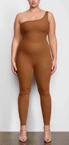 SKIMS One Shoulder Catsuit Jumpsuit NWT 3X