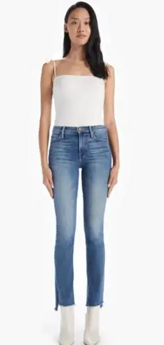 💕MOTHER💕 The Runaway Step Fray Jeans ~ Leaps and Bounds 26 NWOT