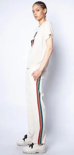 Zadig & Voltaire Poème Crêpe Satin Pants Size EU38 USM New w/Tag Retail $328