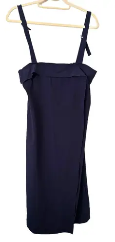 Jason Wu GREY Faux Wrap Midi Dress NWT Sz 4