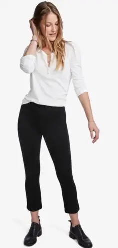 American Giant PONTE LEGGING KICK FLARE Size 8 black minimalist casual‎ basic - Image 1