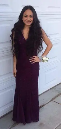 Homecoming Dress Purple Size XXS