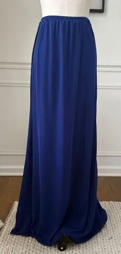 XScape Royal Blue Formal Straight Maxi Skirt Stretchy 6