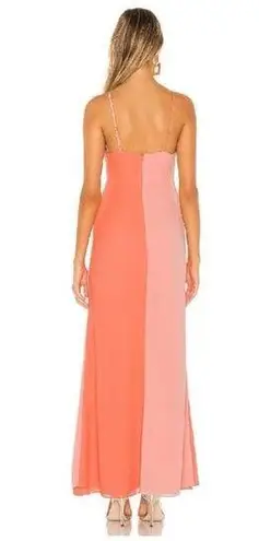 Majorelle Dailey Slit Front Gown S Orange