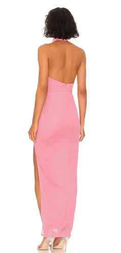 Revolve Sequin Halter Maxi Dress