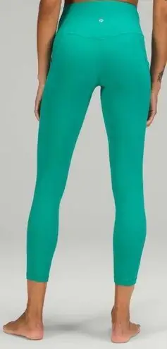 Lululemon  Align High Rise Pants Leggings with Pockets Maldives Green Size 20 NWT thumbnail 2