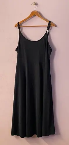 Cider Plus Size Black Midi/Maxi Dress Size 2XL EUC