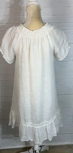 Cynthia Rowley 100% linen dress womens size XS