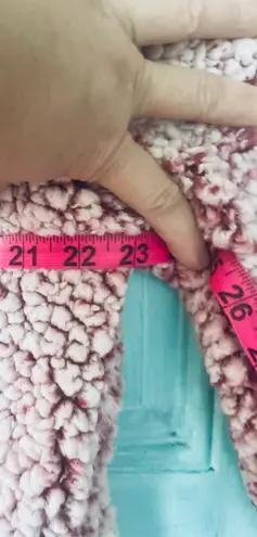 Koko Sherpa Pink Jacket With Las Vegas Logo Size Small