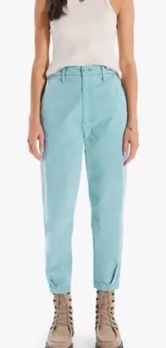 Mother Denim The Catch All Prep Ankle Pants Size 25 Killing Time Blue