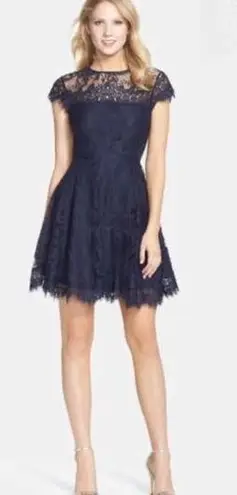 BB Dakota  Rhianna Lace Fit & Flare Cocktail Dress