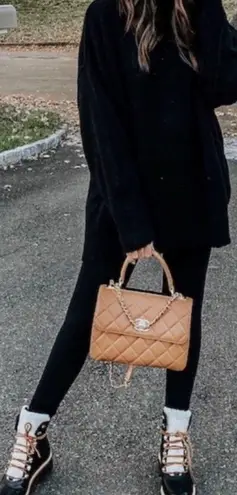 NWOT 3X Studio 1886 Grey Cowel Neck Sweater Dress with pockets Gray