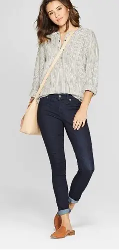 Mossimo Jeans Size 00/24 Jeggings Power Stretch Blue