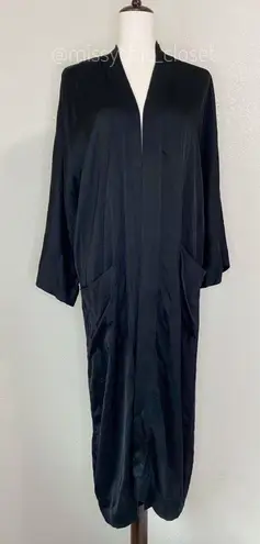 •Wilfred• Women’s Pilier Kimono Duster Black