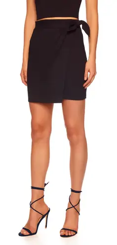 Susana Monaco Side Tie Mini Skirt