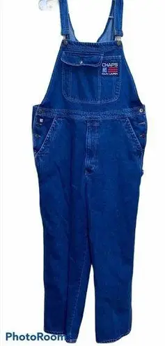 Chaps Ralph Lauren Jean Cargo Overalls XL Blue Size 31