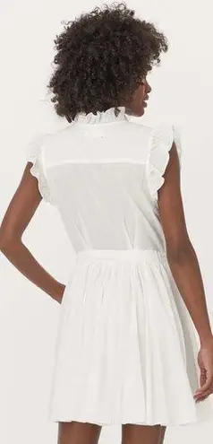 Xirena Leana White Cotton Mini Dress Size Small