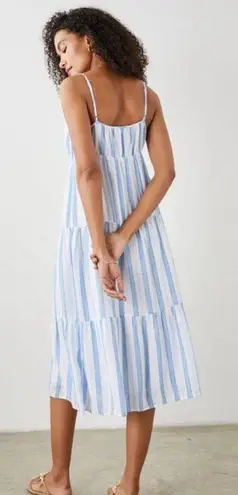 Reiss Avril Dress Gibson Stripe, Size Medium, $248