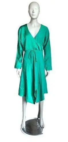 NWT Cushine Emerald Green Long Sleeve Dress Size 6