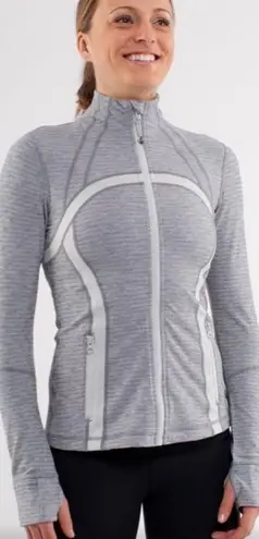 Lululemon | Define Silver Spoon Pique Jacket