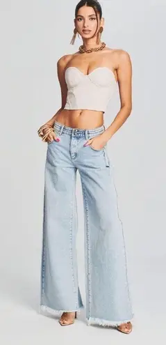 Retrofête Retrofete SAMI KNIT CORSET, White, Size Medium, $280