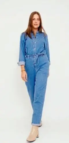 Object Objmanya Denim Blue Jumpsuit Size XS